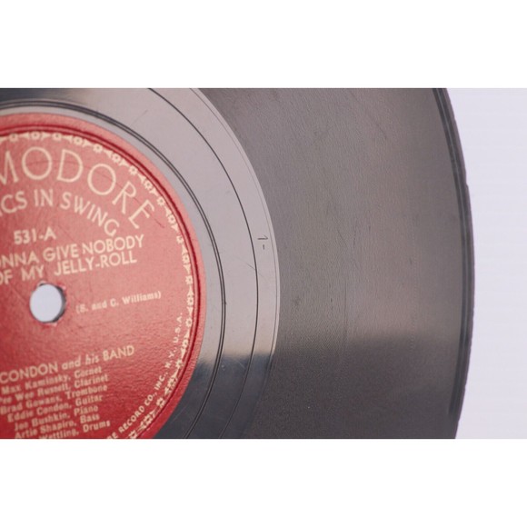 Eddie Condon - I Ain't Gonna Give Nobody My Jellyroll 1941 10" 78 rpm Record 531 - Picture 7 of 16